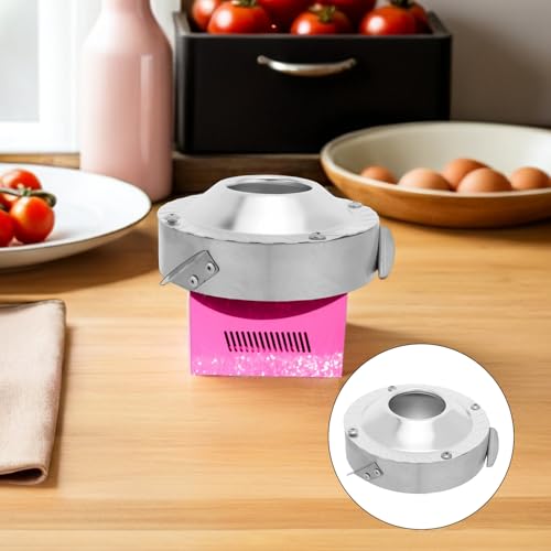LABRIMP Stainless Steel Cotton Candy Machine Head Replacement Part with Heating Dispenser for Sweet Dispenser Machines, Sturdy Material and Seamless Compatibility, for DIY Repair - Image 9