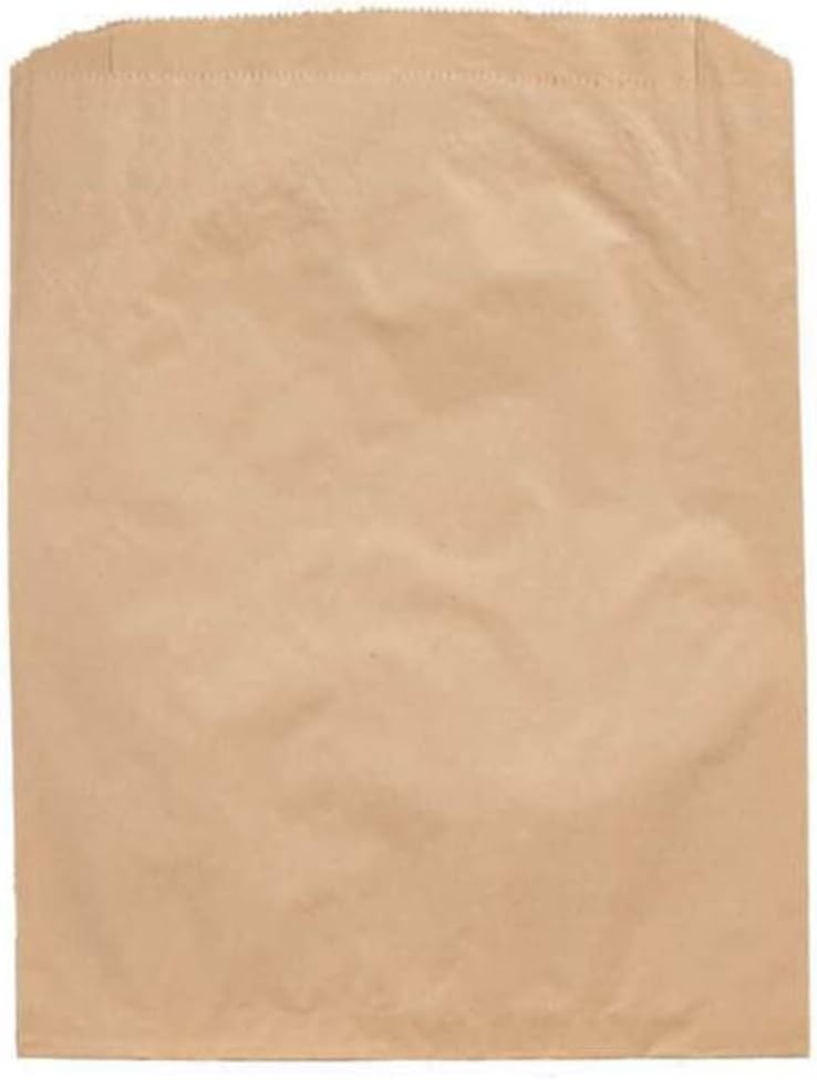 Duro Bag MFG Merchandise Bag Food Wrapping Catering Supplies Kraft - 12x3x18" 500 per Pack