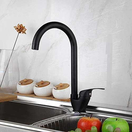 Robinet de cuisine rotatif à 360 degrés avec mitigeurs eau chaude et froide