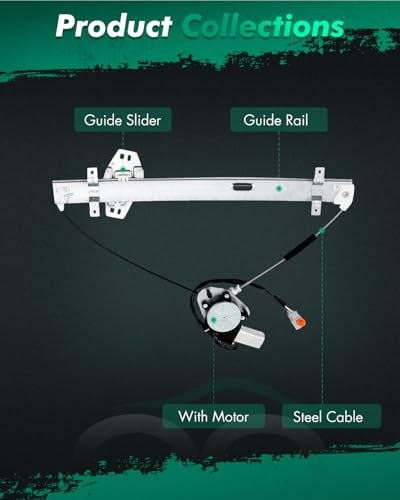 Image of SCITOO Power Window Regulator with Motor for Honda for Pilot