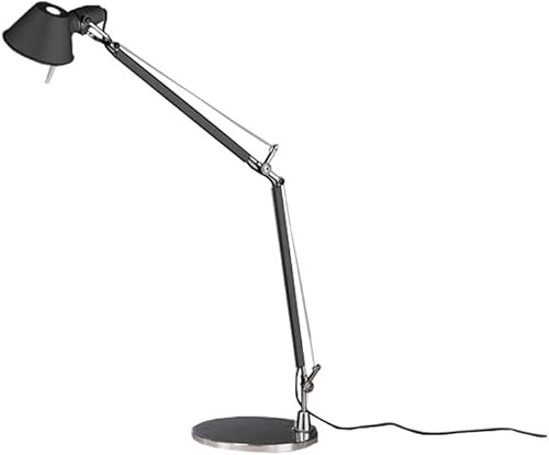 Artemide Tolomeo Mini 100W E26 Lámpara de mesa negra con base de aluminio disponible en Yaxa Costa Rica