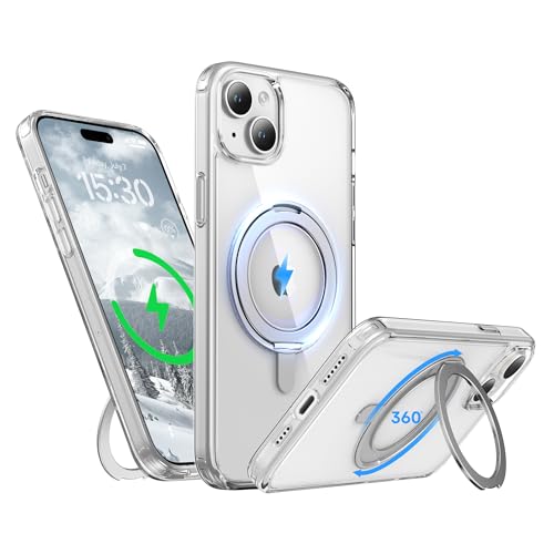 Coque iPhone 15 Plus 6,7" compatible MagSafe antichoc transparente 2023