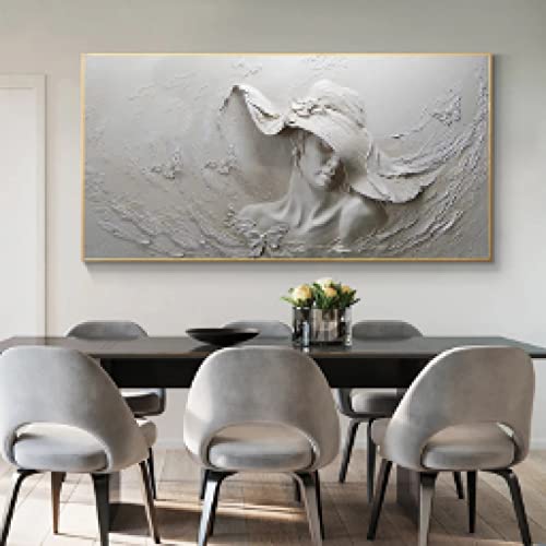 Toile pop art fille déco salon moderne affiche moderne peinture abstraite murale 40x80