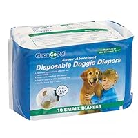 Algopix Similar Product 1 - Clean Go Pet Disposable Doggie Diapers