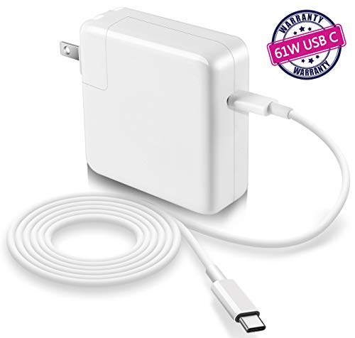 61w USB C Power Adapter Compatible with MacBook Pro USB C Charger,Replacement Charger