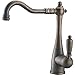 BFDMY Küche Wasserhahn 360°Schwenkbar Nostalgie Küchenarmatur Einhebel Mischbatterie Spültischarmatur Spüle Armatur Vintage Antik Bronze,Antique Bronze