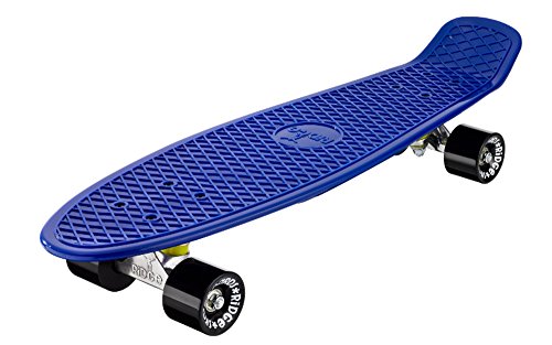 Ridge Organics Cruiser Board - Monopatín Completo (27 Pulgadas), Unisex Adulto, PB-27-ORGANIC-YVESBLUE-BLACK, Yves Blue, 27 Pulgadas