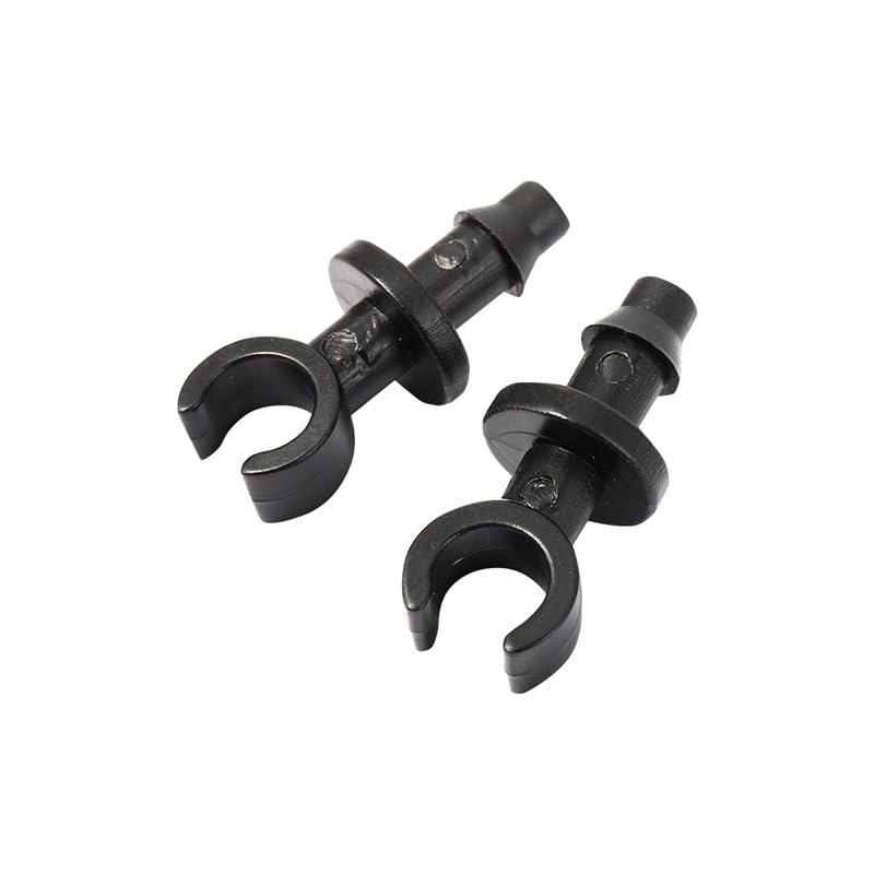 Conectores de Extremo de Manguera de 4/7mm, 500 Uds., Tapones de Sellado de Agua for Juntas de tubería de PE de plástico, Tapones de Manguera de Agua for riego por Goteo de jardín