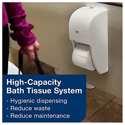 Tork High-Capacity Toilet Paper Roll White T26, Advanced, 2-Ply, 36 X 1000 Sheets, 110292A #TOP6
