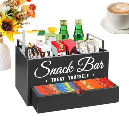 Dosettes de café bien rangées grâce au support pour sirops et thé - 8