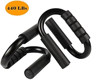 KANSOON Steel Push up Bars - Muscle Pushup Stands - Athletics Push-Up Bars