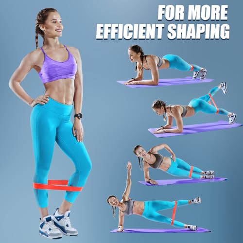 Image of WHATAFIT Resistance Bands, Exercise Bands,Resistance Bands for Working Out, Work Out Bands with Handles for Men and Women Fitness, Strength Training Home Gym Equipment