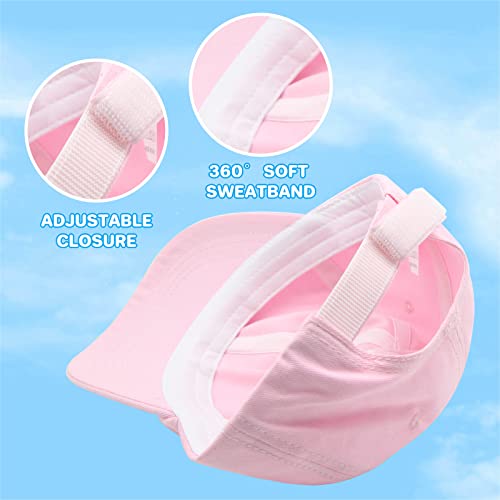 Duoyeree Kids Baseball Cap Sun Hat Adjustable Lightweight Soft Summer Beach Play Hat For Toddlers Little Boys Girls #TOP3