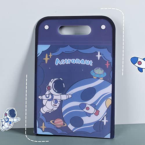 AVECMOI Bolsillos de documentos portátiles (astronauta) Cover