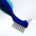 Cepillo de Limpieza para Dentaduras，5 Piezas Cepillo para dentaduras postizas Cepillo de...
