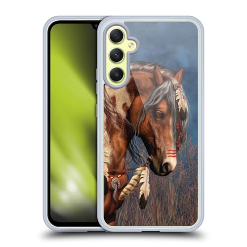 Coque Samsung Galaxy A34 5G Laurie Prindle poney de guerre - Protection gel antichoc