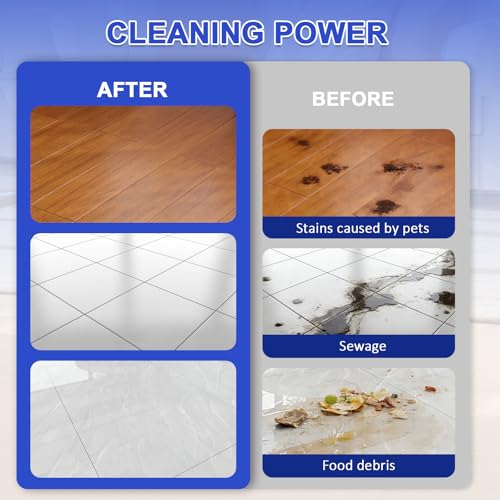 Image of Floor Cleaning Solution Compatible with Dreame Cleaning Solution, Pet-friendly & No Residue, Floor Cleaner for All Robot Vacuum Cleaners and Wireless Wet Dry Vacuum Cleaners (Original, Total 1 L)
