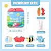 PIIKAGO Baby Toys 6-12 Months - Mystery Soft Box with 8 Sensory Plush, Whats Inside Box with Rattle, Crinkle, Mirror, Montessori Toys for Toddlers 1-3, Early Development Christmas Birthday Gift #1