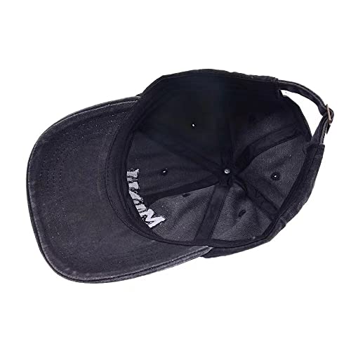 Gorra de béisbol de algodón lavado con bordado ajustable miniatura 4