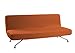 Estoralis - Betina - Elastischer Sofabezug für Clic Clac, Größe 3 Sitzer , Farbe Orange