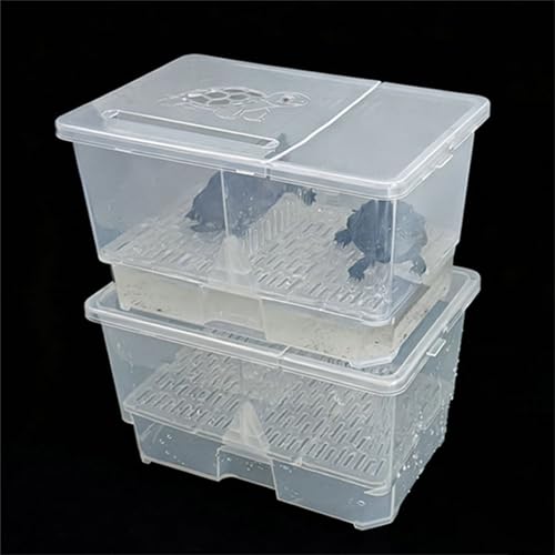 Caja plegable para reptiles con ventana de observación y cubierta ventilada 4