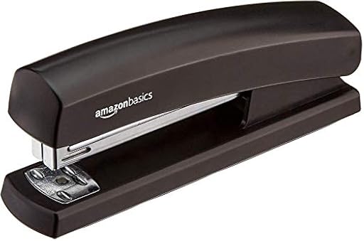 Amazon Basics Grapadora con capacidad 1000 grapas 1 unidad, color negro | Ya disponible en tu tienda friki favorita! En mundofriki.es! Amazon Basics Grapadora con capacidad 1000 grapas 1 unidad, color negro | Ya disponible en tu tienda friki favorita! En mundofriki.es!
