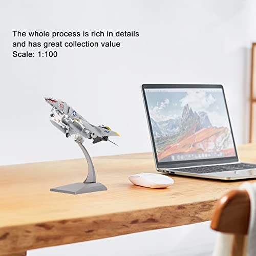 Modelo de Aeronave de Combate, Modelo de Aeronave de Combate Em Escala 1:100 Em Liga de Metal Modelo