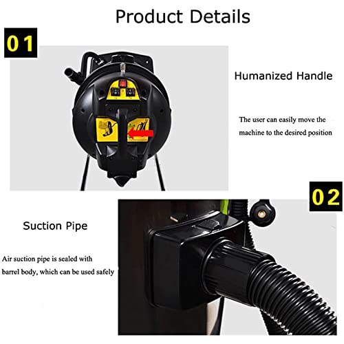 Intsupermai 80L Carpet Cleaner Upright Carpet Cleaner Commercial Carpet Extractor Upholstery Cleaner 3 In 1 Multi-Purpose Floor Deep Cleaner #TOP3