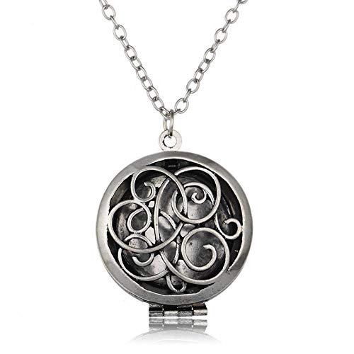 Preisvergleich Produktbild Aromatherapie-Anhänger Herz-Zu-Herz-Duft-Halsketten-Frauenpa... Weihnachtsgeschenk-C