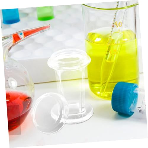 Coloration de lames de microscope : bocal en verre vertical compact avec couvercle - 7