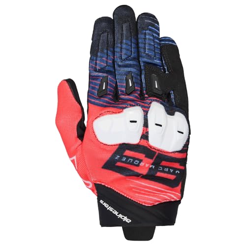 Alpinestars MM93 SPX 1 Motorrad Handschuhe, schwarz/weiß/blau, XL
