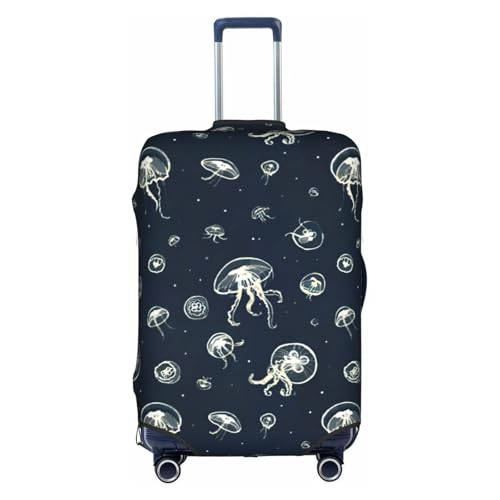 Housse de bagage méduse XL blanche pour protéger votre grande valise