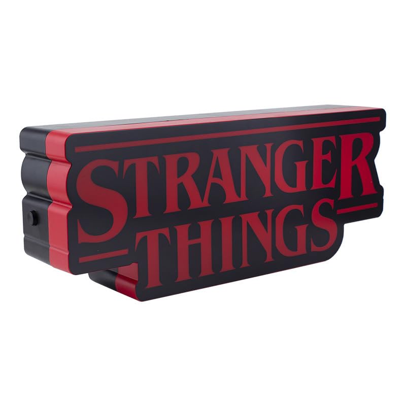 Paladone PP10360ST Stranger Things Logo Bureaustat Officieel gelicentieerde Stranger Things Merchandise Horror Movie Merchandise uit de Netflix Original Series,XL