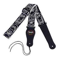 rayzm Sangle en Polyester pour Guitare Acoustique/électrique ou Basse, avec Porte-médiators et Motifs Cranes, 5cm de… - Les Beatles, Paul McCartney, John Lennon, RIngo Starr, George Harrison rayzm Sangle en Polyester pour Guitare Acoustique/électrique ou Basse, avec Porte-médiators et Motifs Cranes, 5cm de… – Image 6