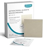 12 PACK UPGRADE SILVER ALGINATE DRESSING – 3" x 3" This sterile, single-use dressing is composed of calcium alginate and a silver antibacterial agent. Each dressing is individually sealed and packaged to ensure sterility and prevent contaminationacks...