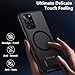 TIANNIUKE Magnetic Case for Samsung Galaxy S20 Ultra, Compatible with MagSafe,Adjustable Kickstand,Translucent Matte Anti-Fingerprint,Shockproof Protective Phone Case for Galaxy S20 Ultra Case