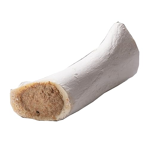 Hollings Filled Bone with Venison Dog Chew Delicious Air Dried Long Lasting Bone for Adult Dogs Made with 100% Natural Ingredients (1 Count)