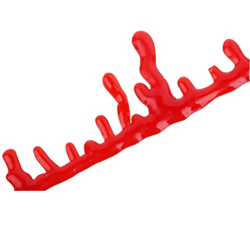 ZaH Halloween Blood Choker Sexy Halloween Costume Cosplay Accessories Red2