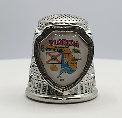 646 Florida State Collectible Souvenir Thimble