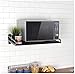 Micro-ondes Micro-ondes support de support / couche unique en acier inoxydable micro-ondes d'étagère de rangement de la paroi de l'armoire supports muraux grille du four pour la cuisine,50x39cm