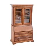 [Estantes de exhibición versátiles] Cuenta con múltiples niveles que permiten la disposición creativa de libros en miniatura y artículos decorativos.
