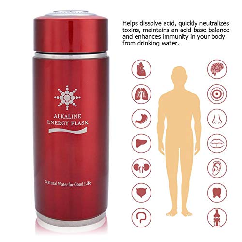 Alkaline Waterfles Nano Balance Bio-energie Lonizer Cup Kolf Dubbele filterkern voor Verbetert de immuniteit in uw… - Afbeelding 7