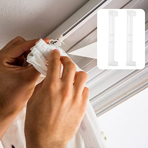 Angoily Box Blind L Valance Corners 4Pcs Vertical Blind Cover Window Blinds Hidden Clip Drapery Hardware Plastic Cover Holder Bracket For Home Vertical Blind Replacement Slats Accessories #TOP7