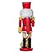 Kurt S. Adler Hershey Kisses Soldier Nutcracker, 14-Inch Red