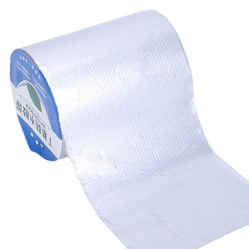 Generisch Roof Leak Waterproof Patch - Cinta de butilo para reparación de RV | Cinta de reparación de butilo multiuso para el coche | Cinta con cremallera Sellador de fugas, Roof, Gaps, Seals, And
