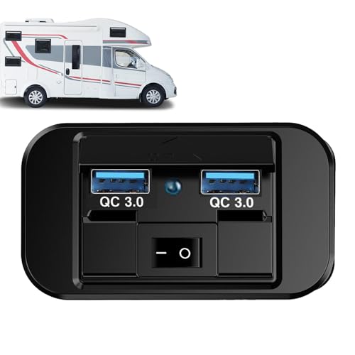 ԗp 12V USB [dARV USB RZg - ԗp 2 USB |[g[d\Pbg,UTVAATVA}phԏ[d\Pbg