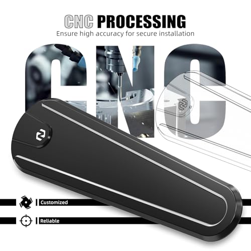 Image of NICECNC Black Fuel Tank Decorative Plate CNC Laser Cutting Dash Insert Panel Compatible with Harley Street Glide FLHX 2017-2023, Street Glide Special FLHXS 2017-2020, Replacement for 14100855