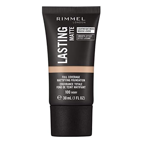 Rimmel Durable Matte Full Coverage Base ligera 30ml Cover