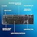 Logitech G915 X Lightspeed Low-Profile Wireless Gaming Keyboard, Double-Shot PBT Keycaps, Fully Programmable Keys, RGB Backlighting, Sleek Aluminum Finishing, GL Red Linear Switches - PC/Mac