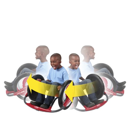 Image of Radio Flyer Cyclone, For Ages 3-7, Arm-Powered Ride On, 16 inch Wheels